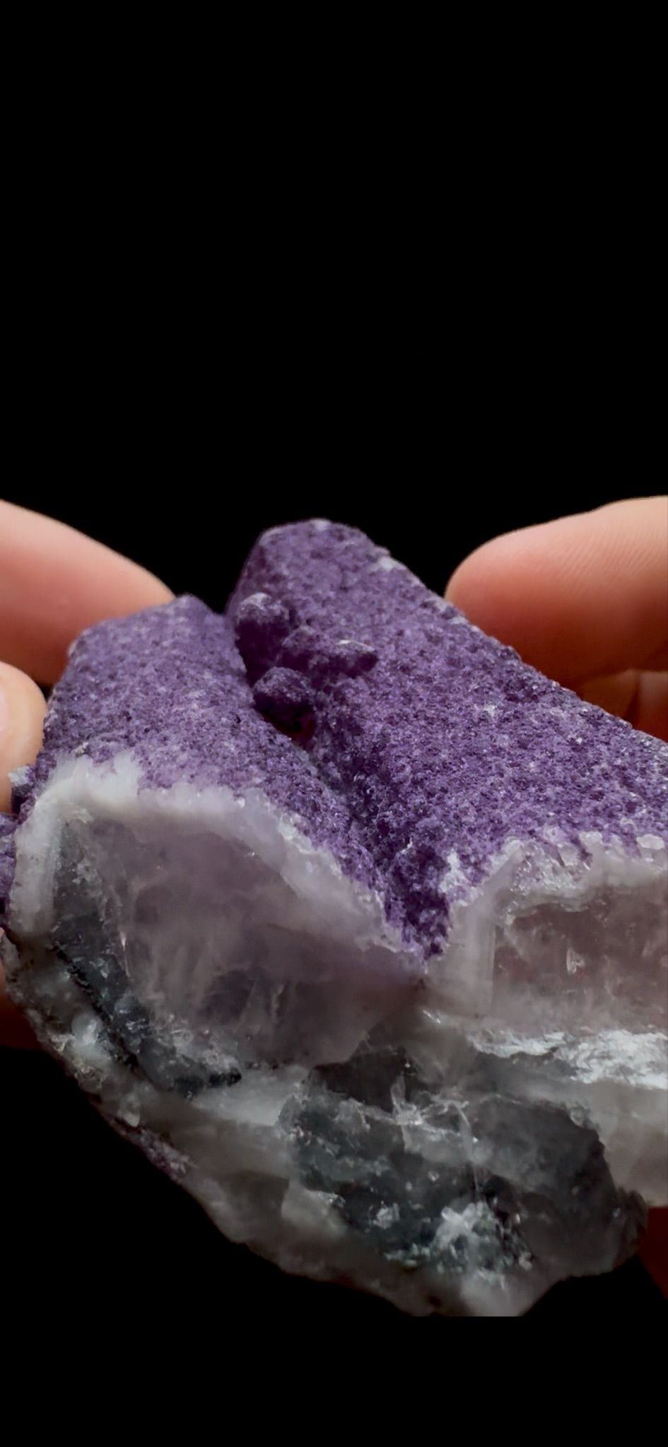 0270- Fluorite on Candle Quartz