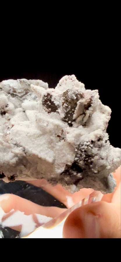 859- Snow Calcite With Araongite