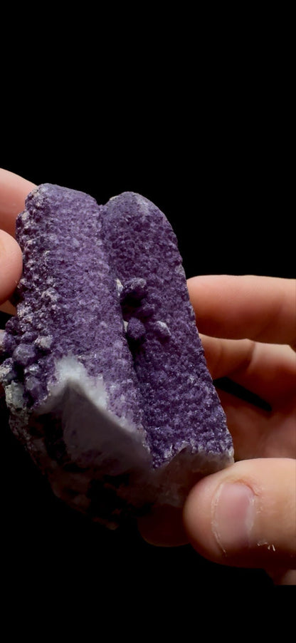 0270- Fluorite on Candle Quartz