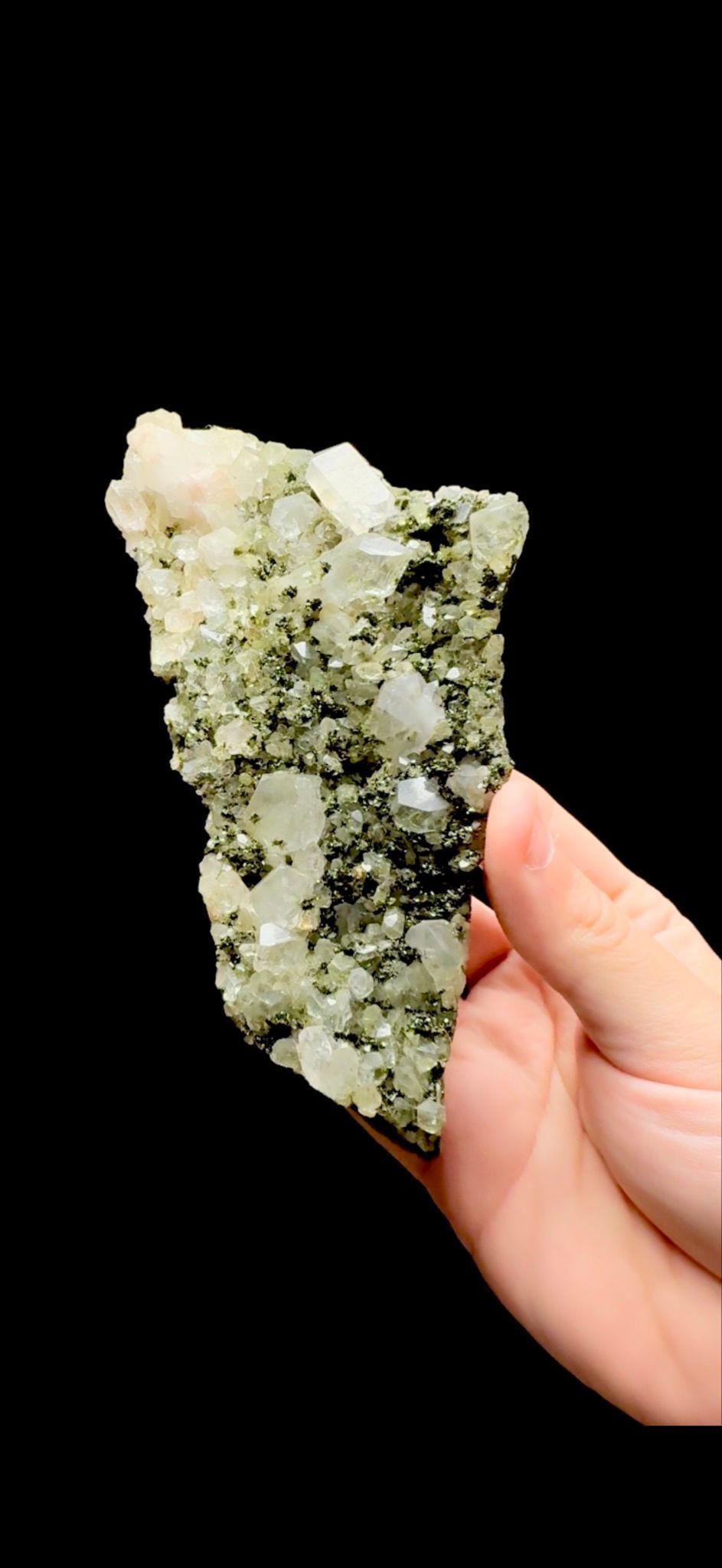 926- Epidote with Quartz