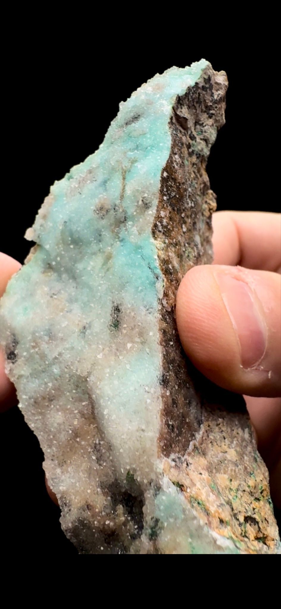 134- Sugar Chrysocolla and Malachite
