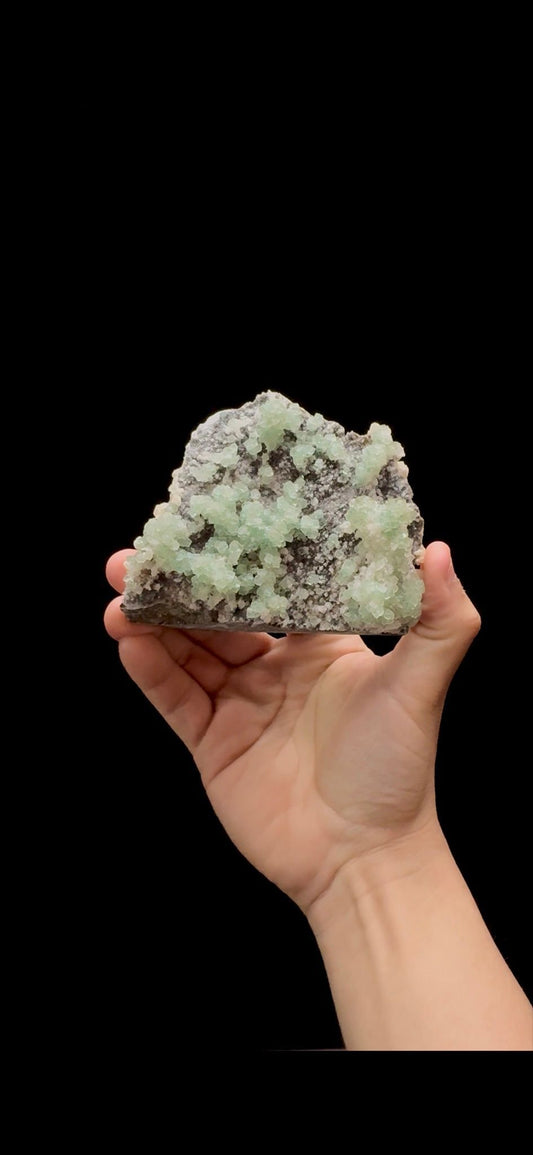 0292- Botryoidal Fluorite with Calcite
