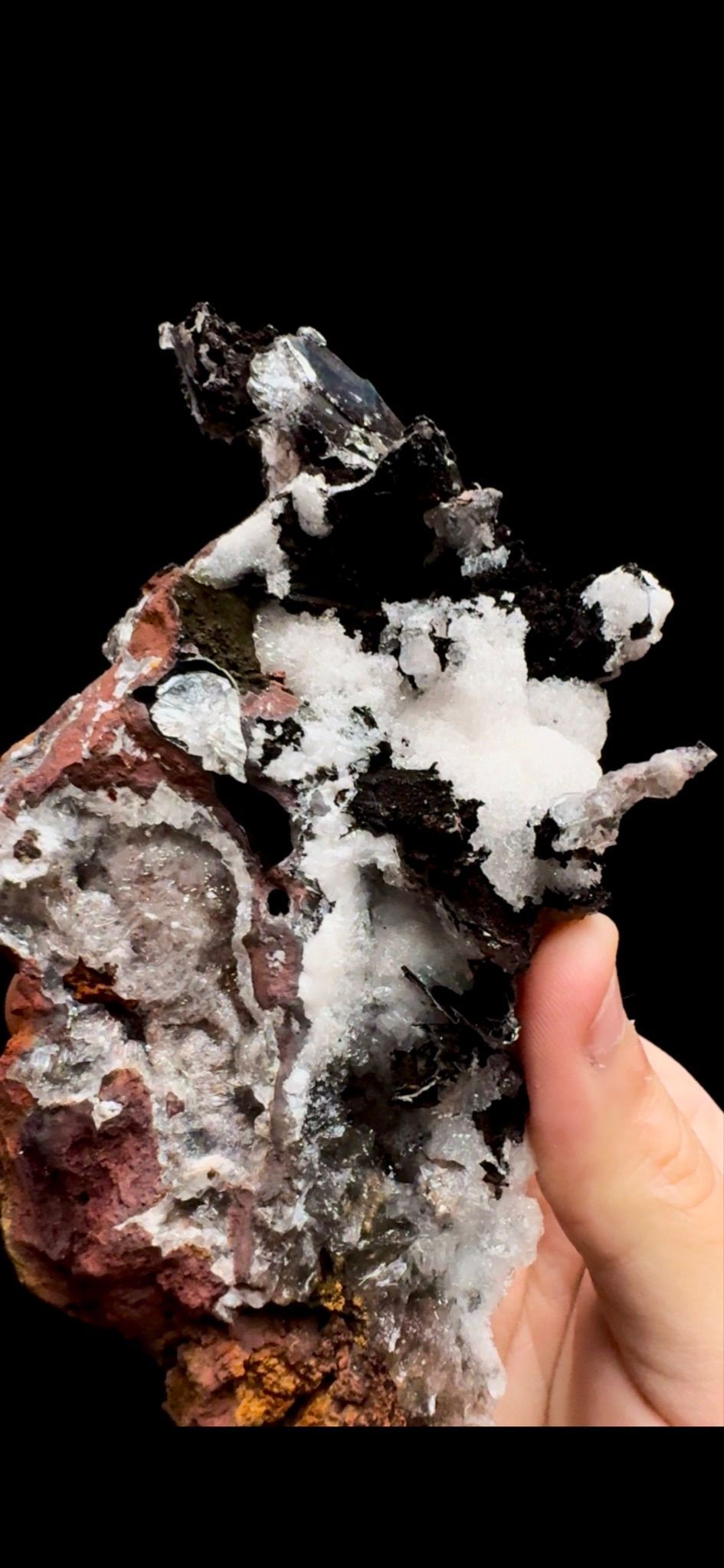 0380- Goethite Pseudomorph with Calcite