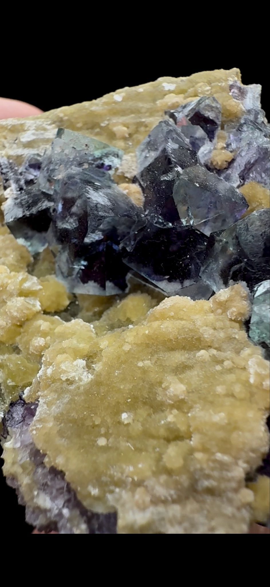 223- Fluorite on Mica