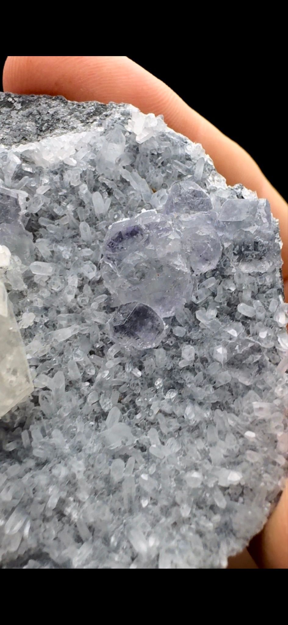 572- Fluorite, Calcite and Quartz