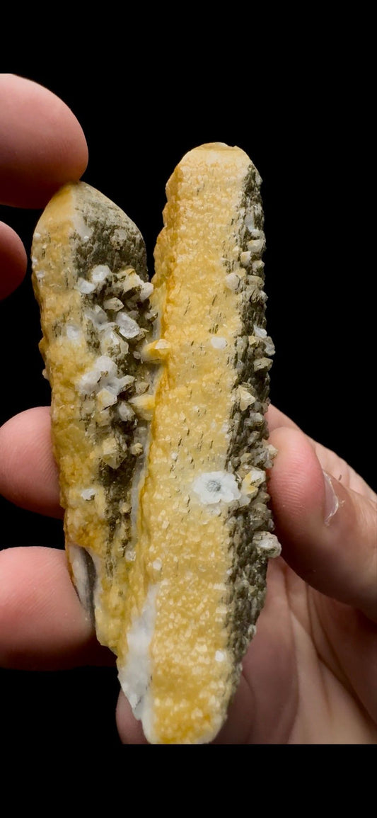0269- Limmonite on Candle Quartz