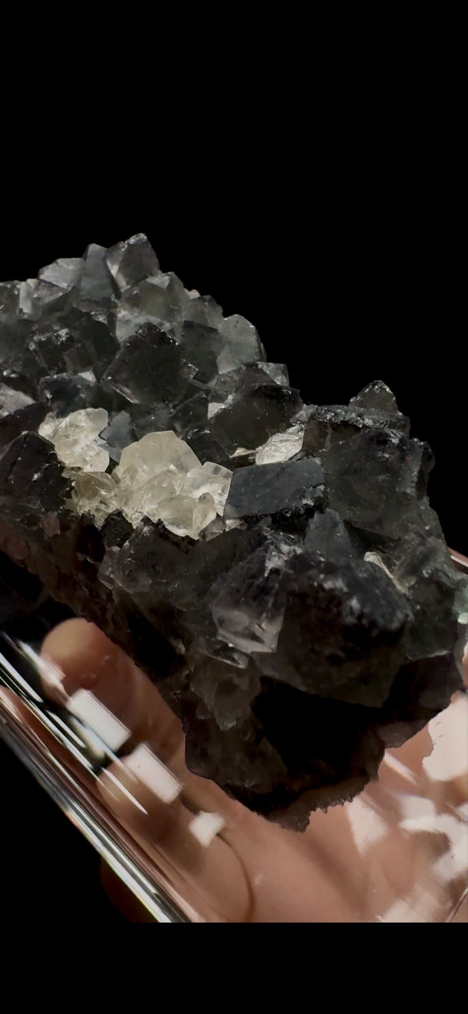 0281- Clacite, Fluorite, and Quartz