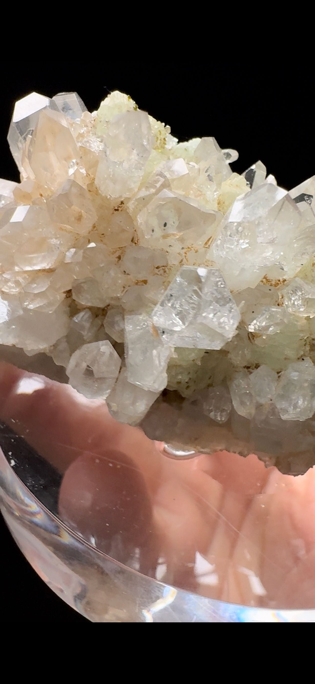313- Prehnite With Quartz
