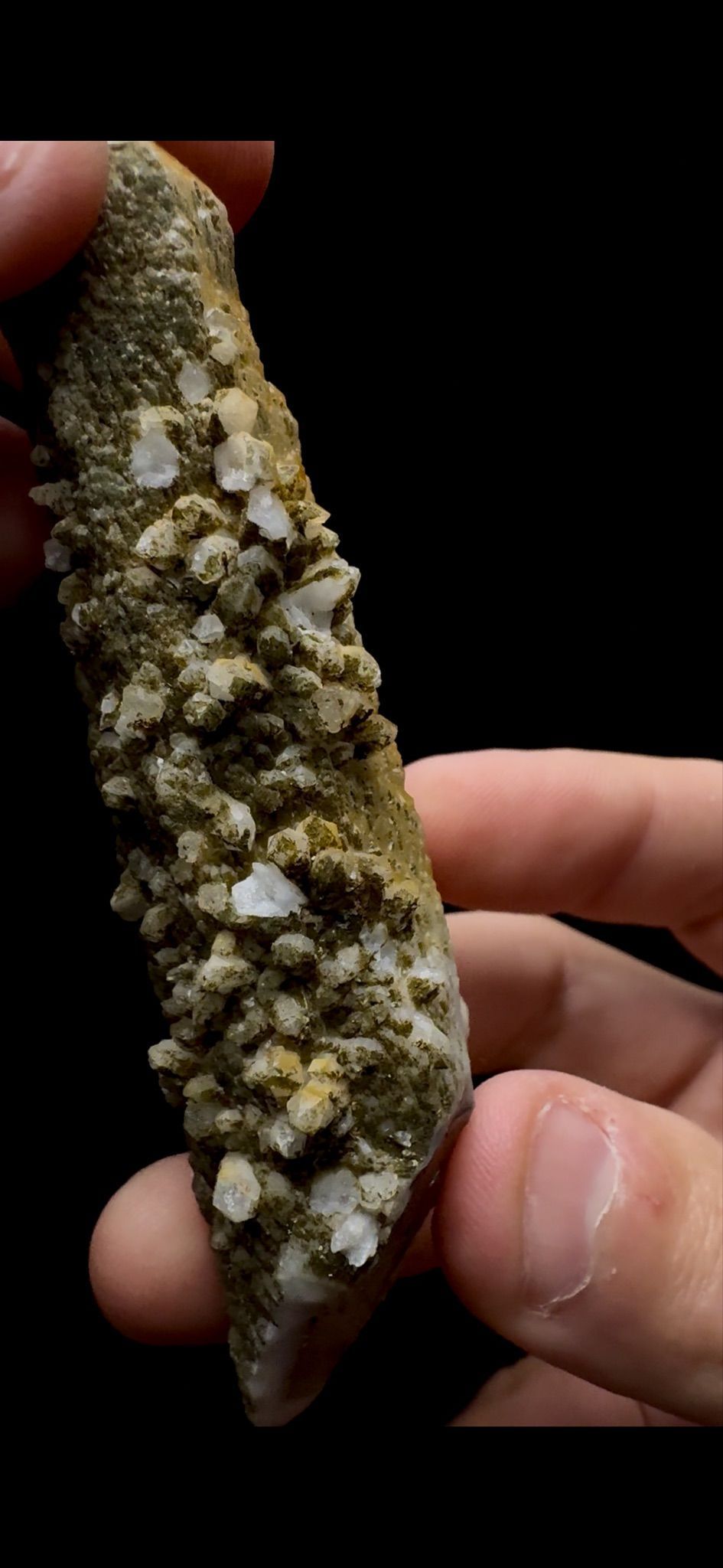 0269- Limmonite on Candle Quartz
