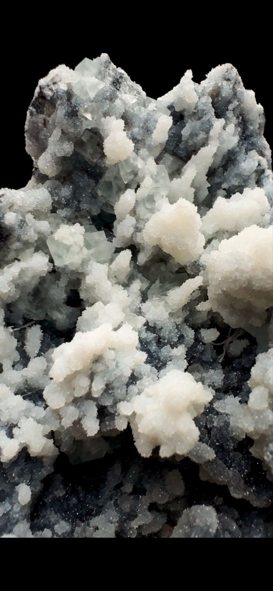 072- Fluorite On Quartz