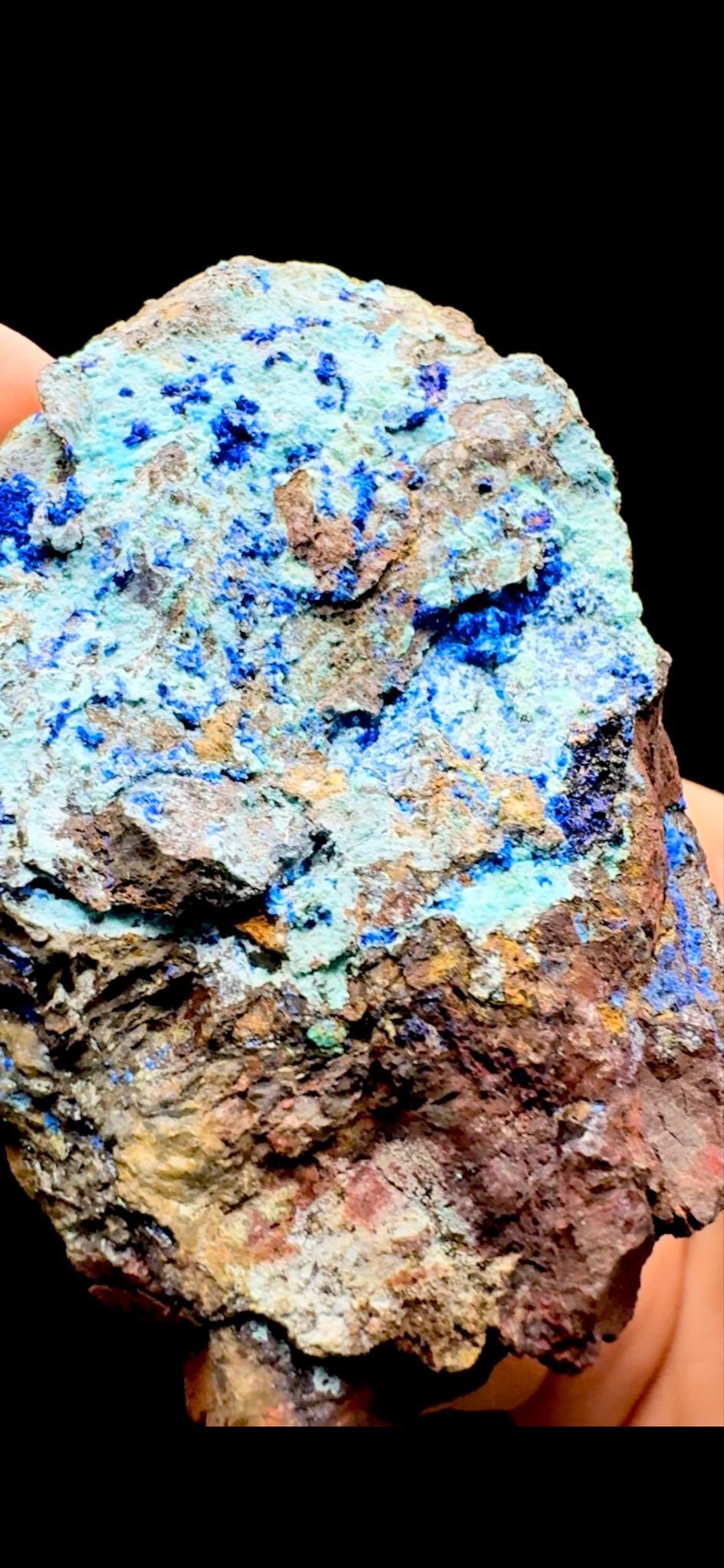 622- Azurite With Chrysocolla