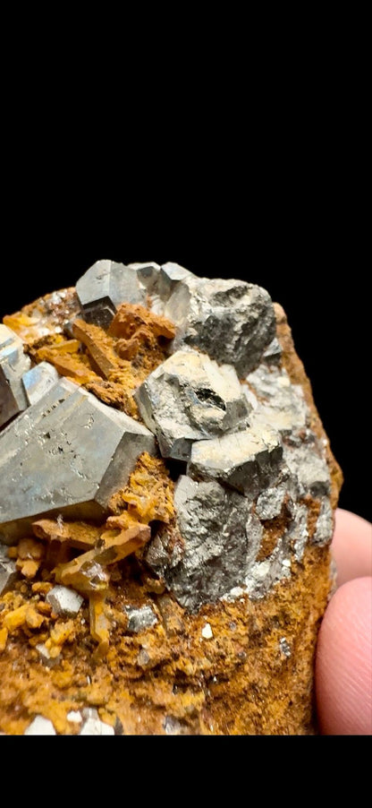 0371- Mango Quartz with Pyrite