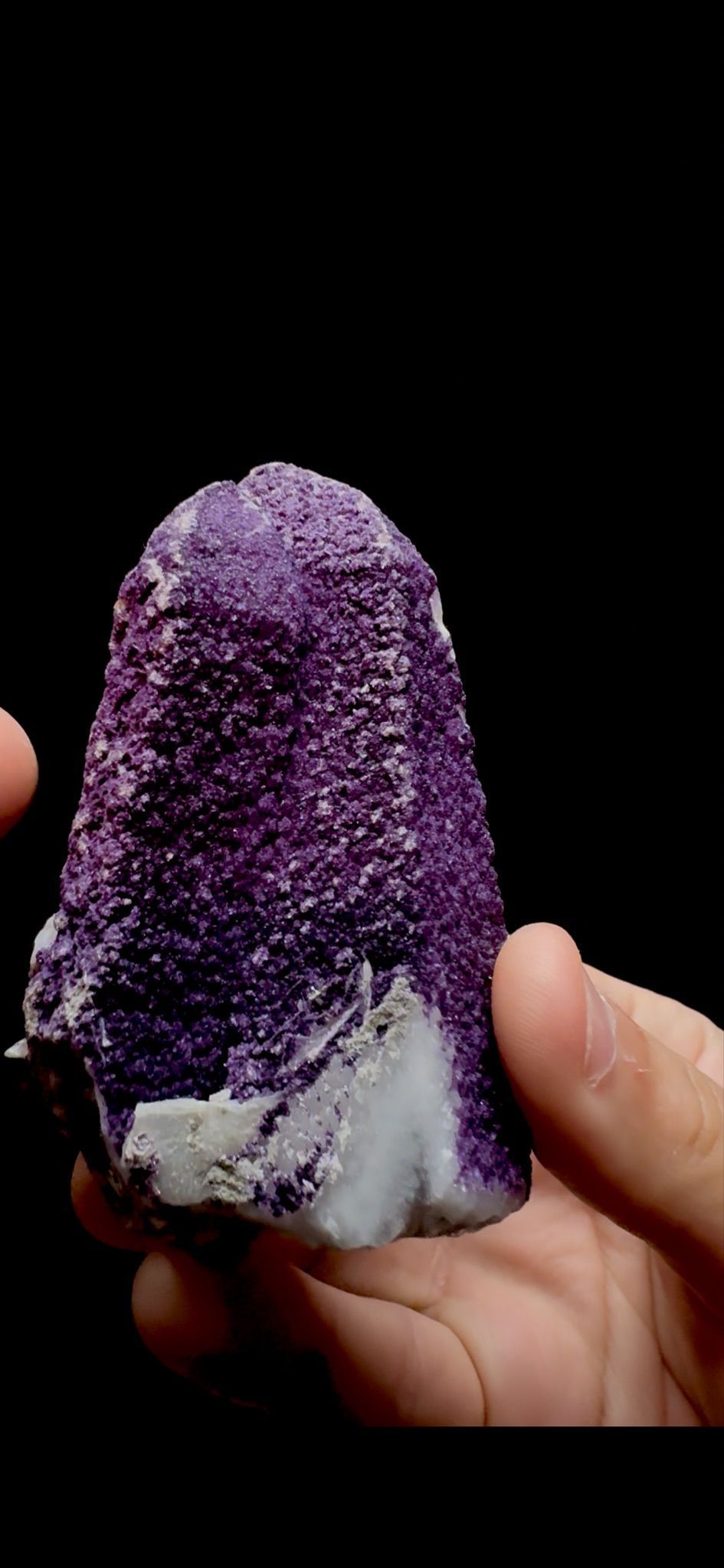 0271- Fluorite on Candle Quartz