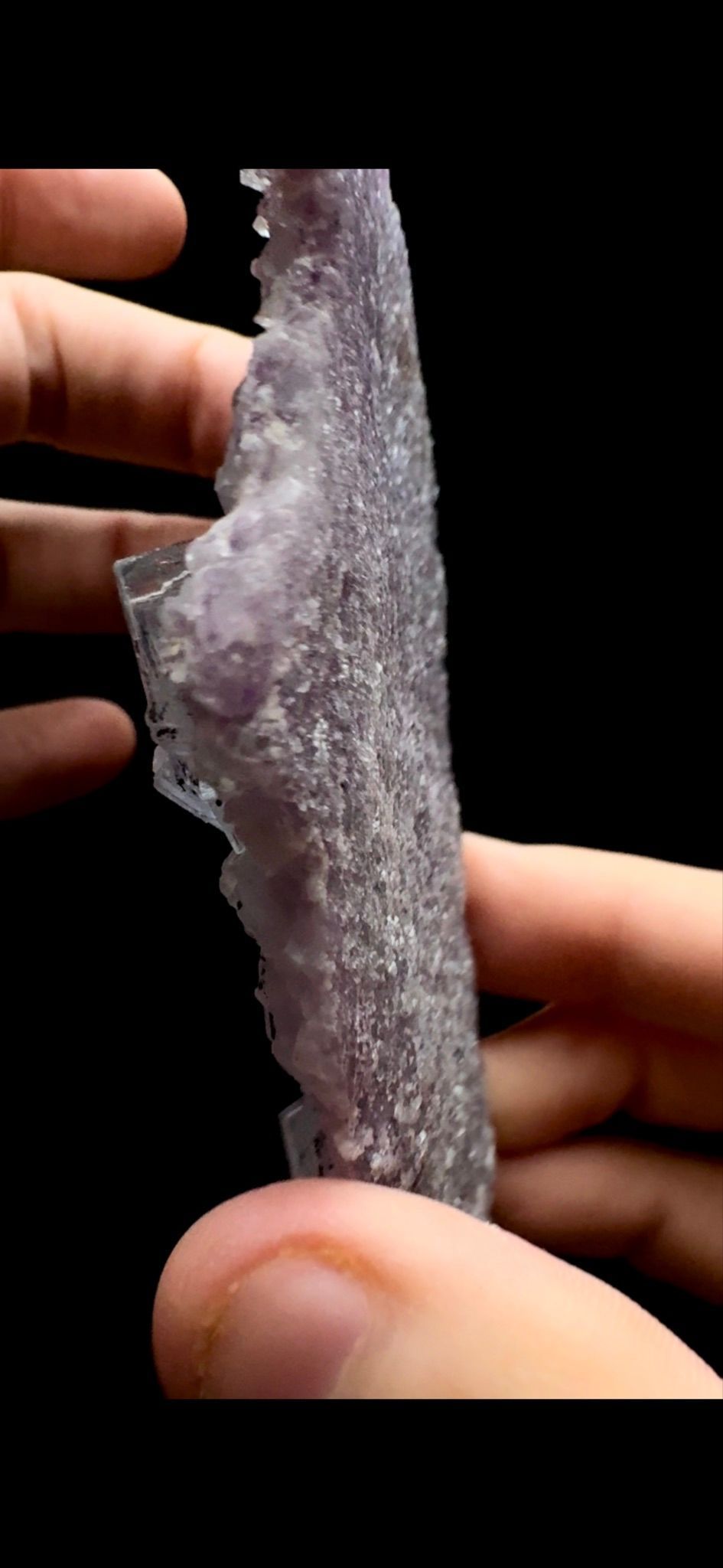0416- Fluorite on Quartz