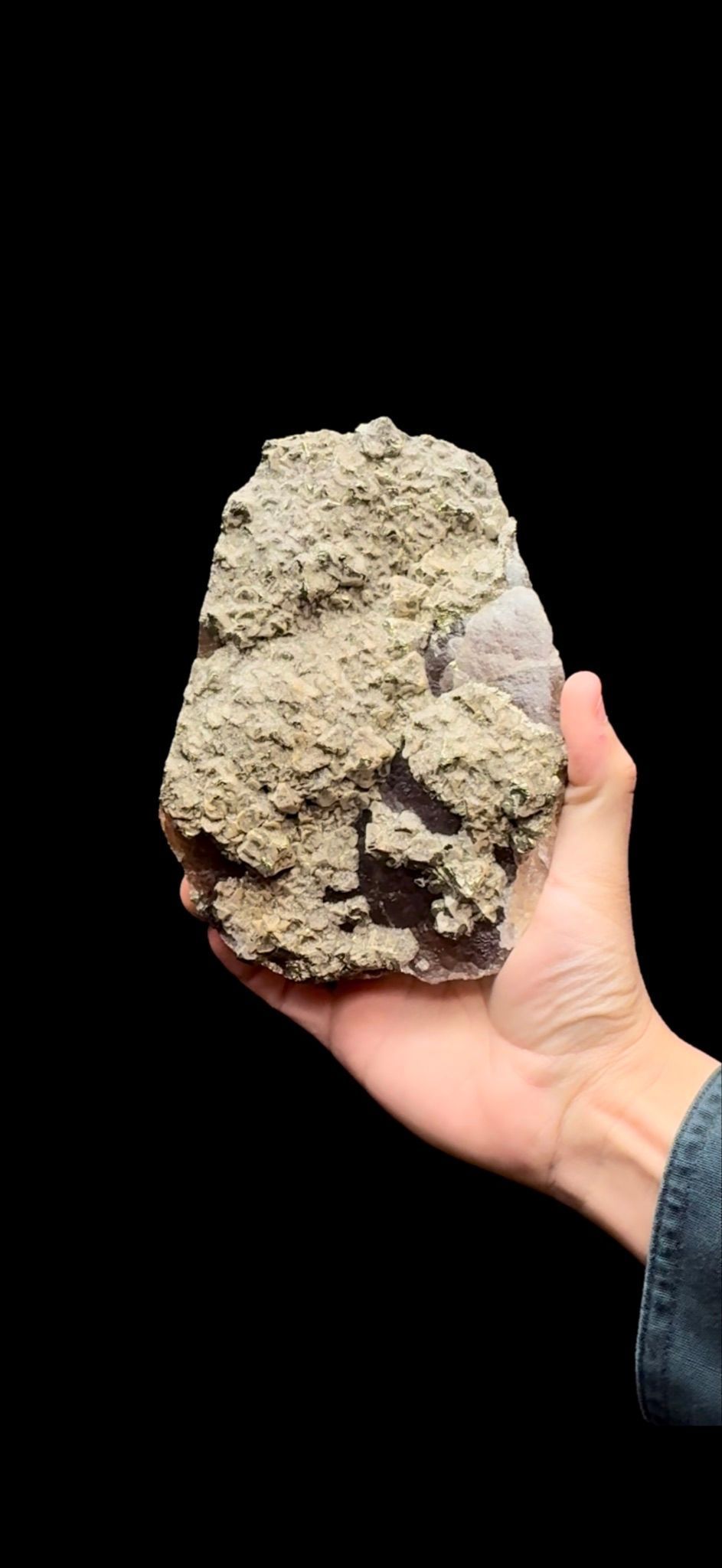229- Pyrite on Fluorite