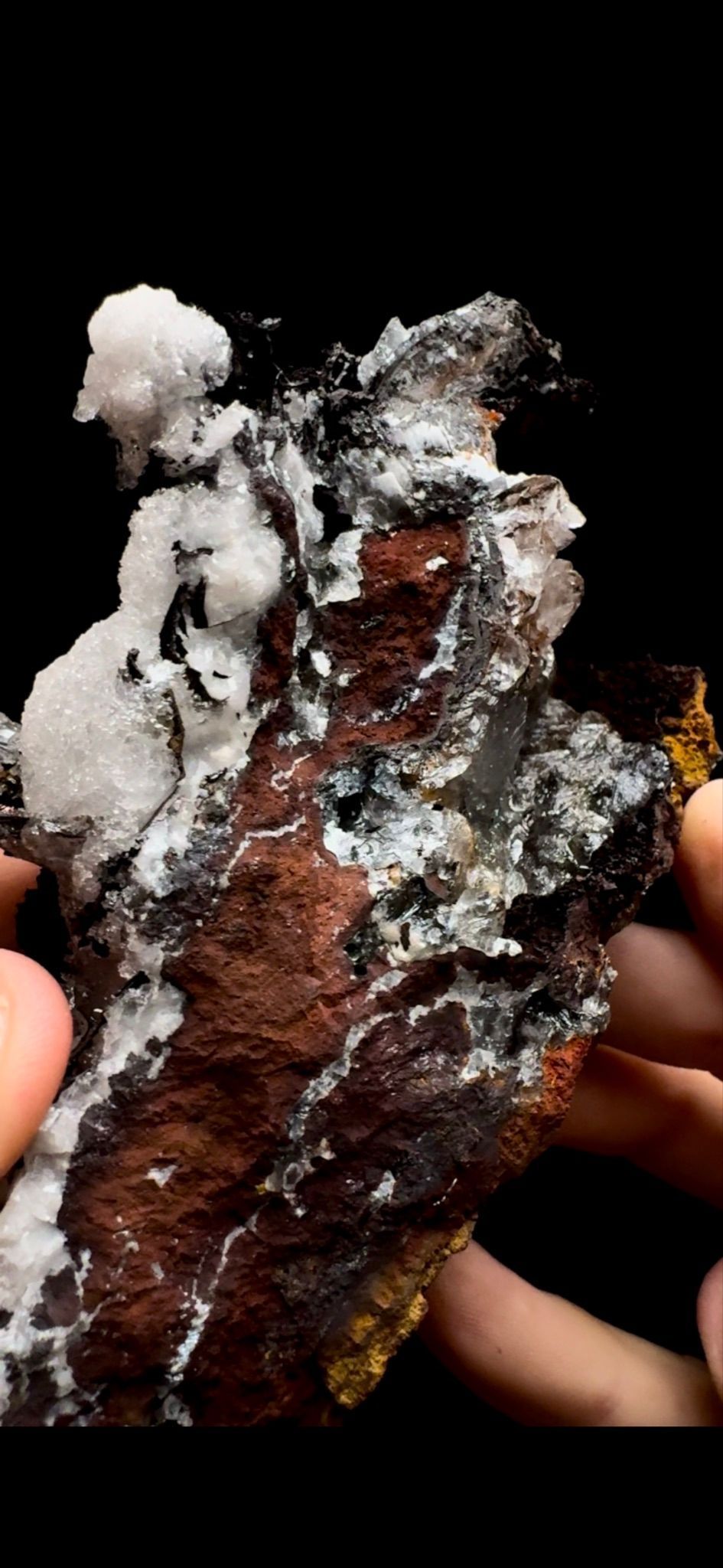 0380- Goethite Pseudomorph with Calcite