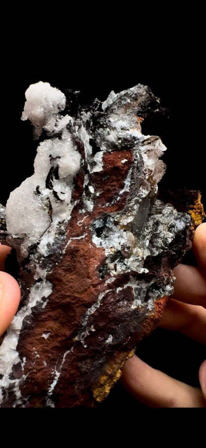 0380- Goethite Pseudomorph with Calcite