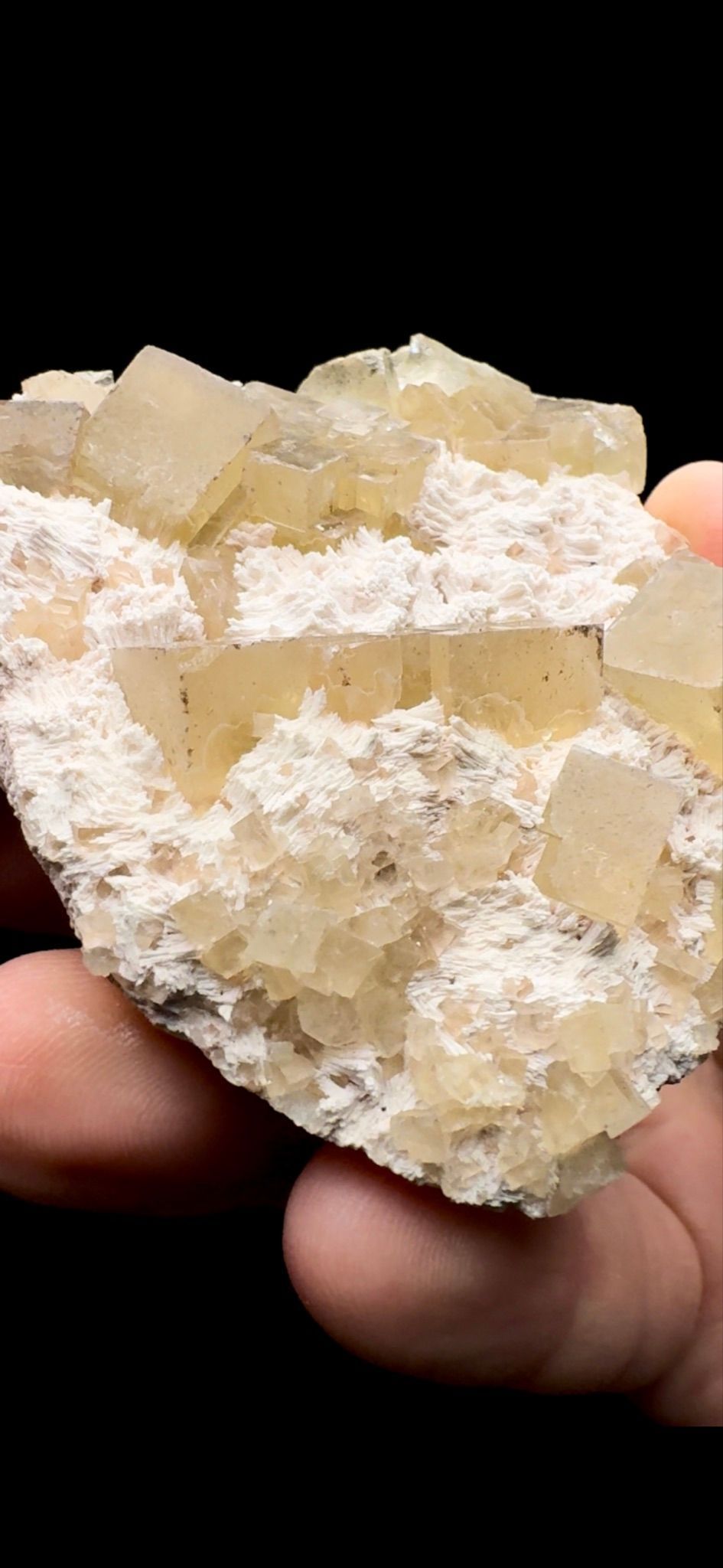 083- Yellow Fluorite