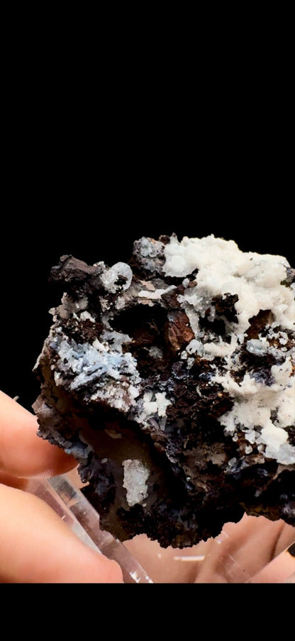 0377- Chalcedony, Aragonite, and Goethite