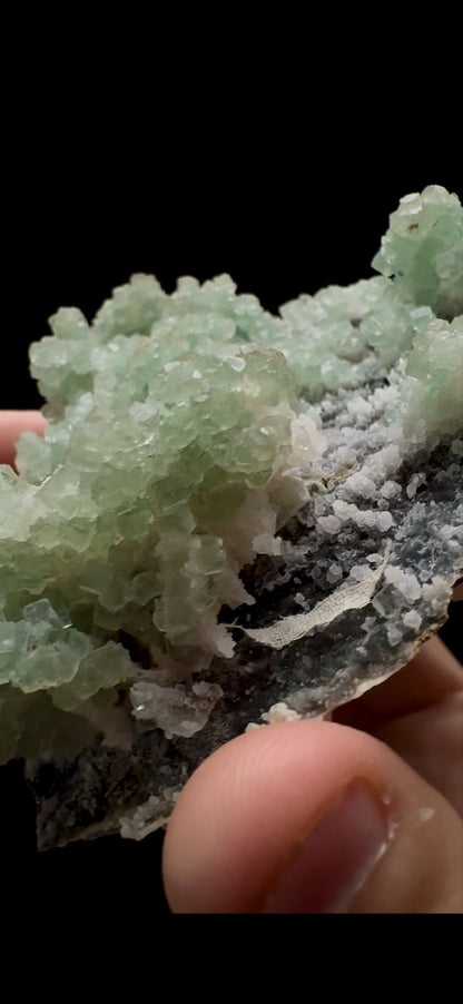 0292- Botryoidal Fluorite with Calcite