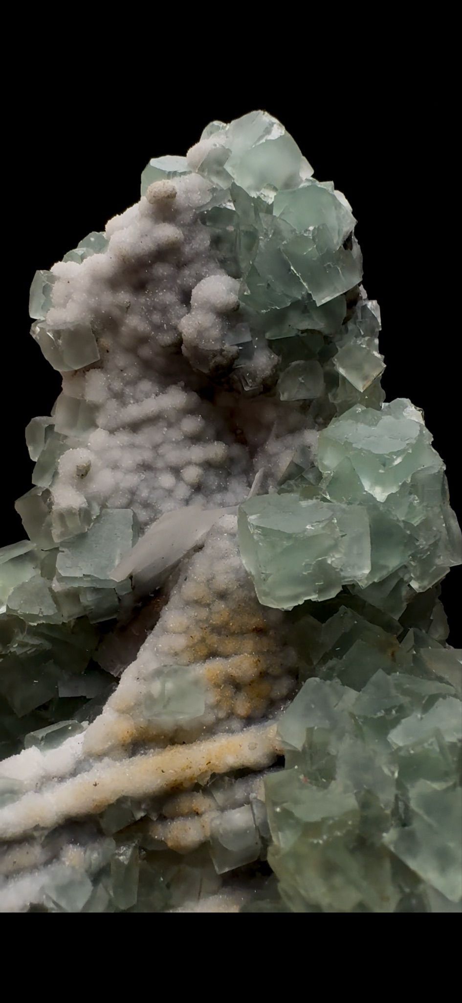 0239- Fluorite on Quartz