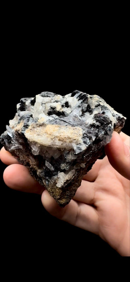 214- Specularite on Quartz