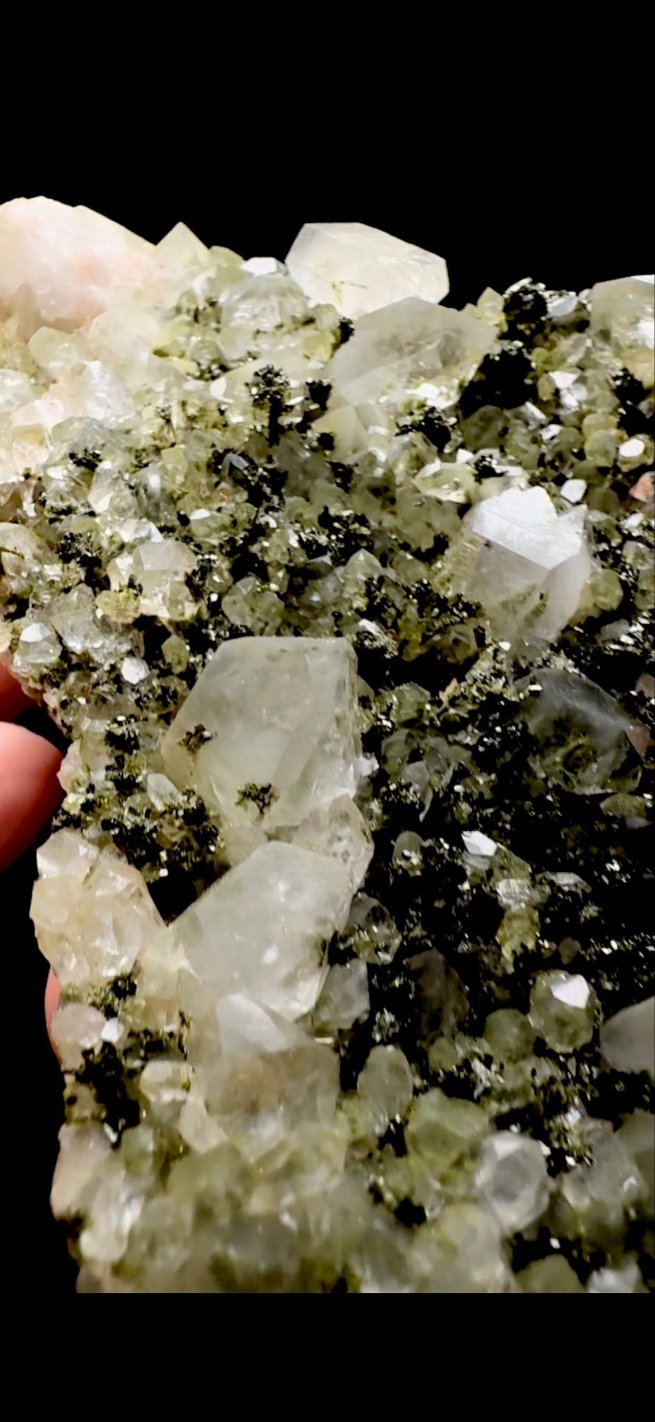 926- Epidote with Quartz