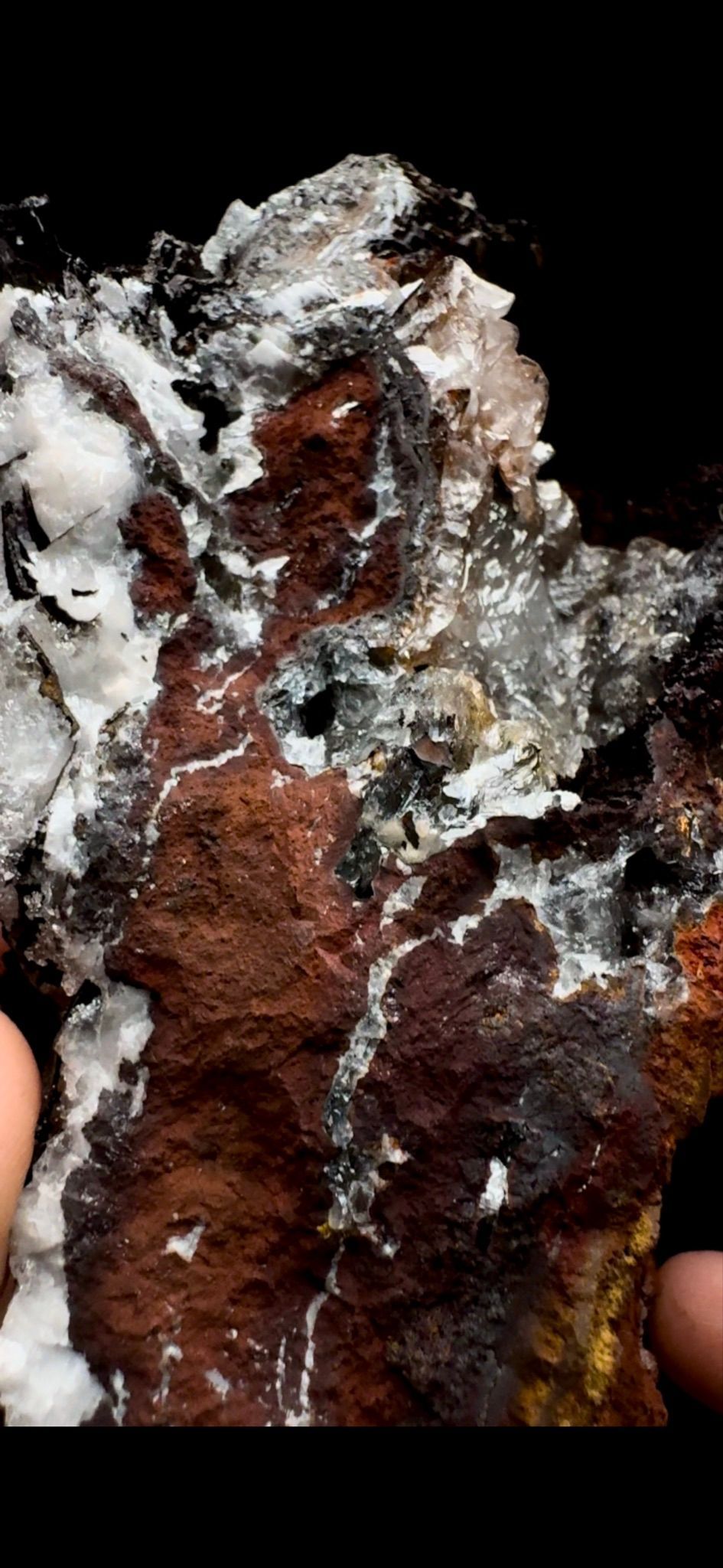 0380- Goethite Pseudomorph with Calcite