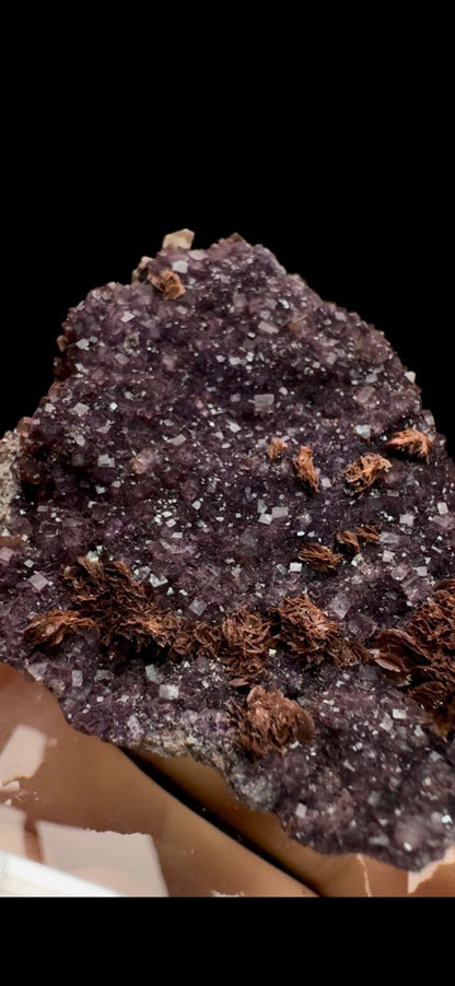 0506- Fluorite on Barite
