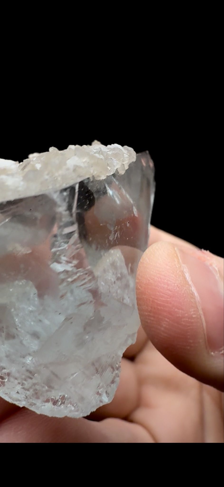 196- Fluorite With Calcite