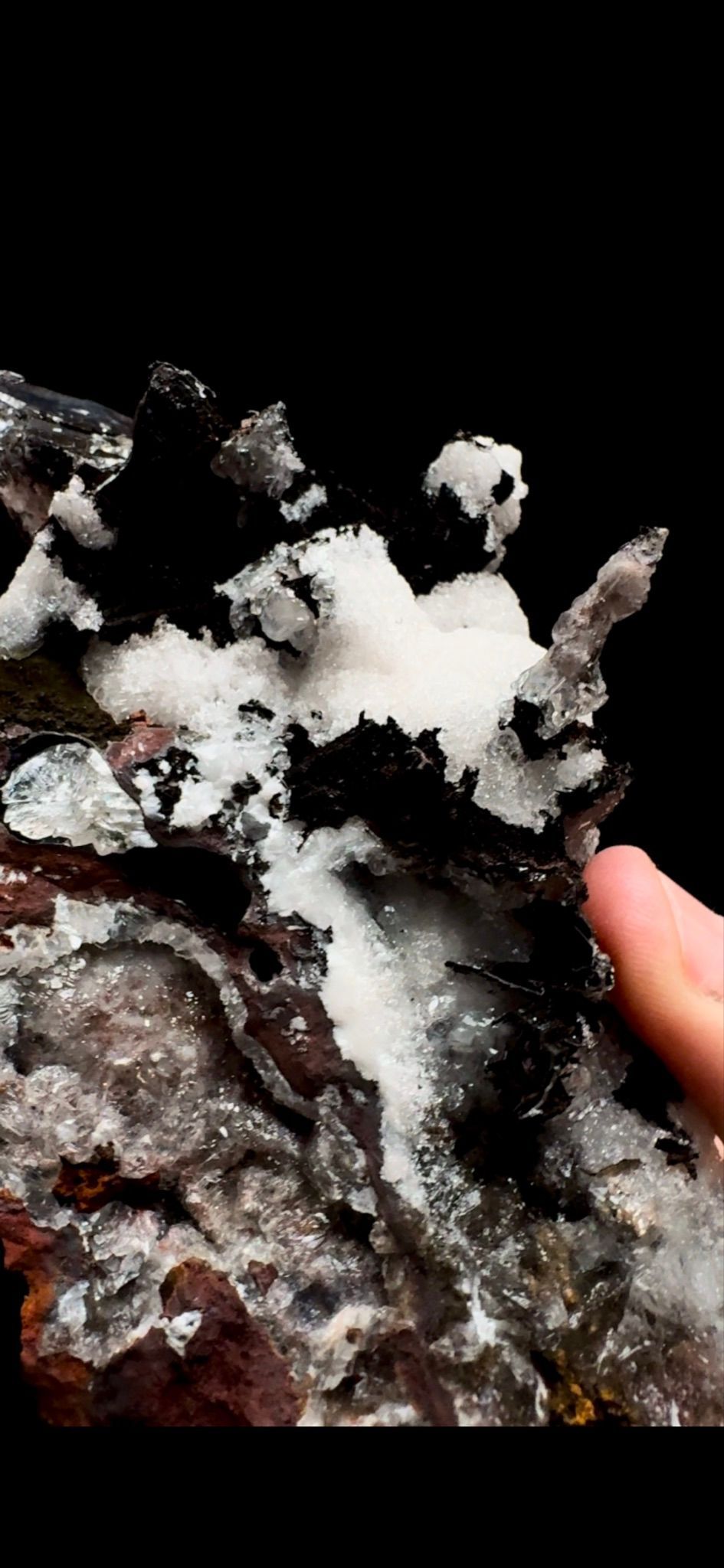 0380- Goethite Pseudomorph with Calcite