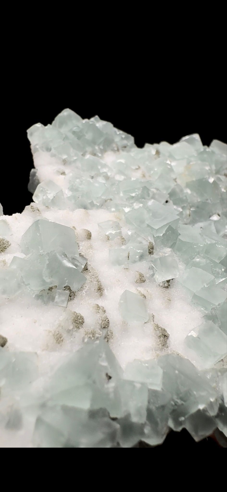 066- Fluorite On Quartz