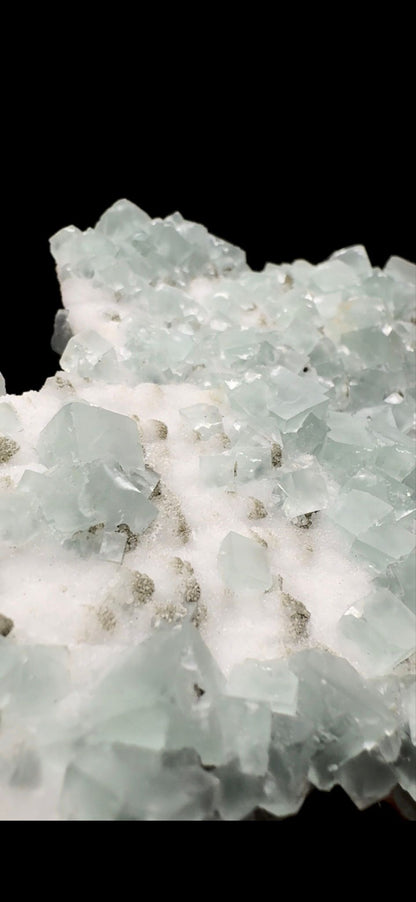 066- Fluorite On Quartz
