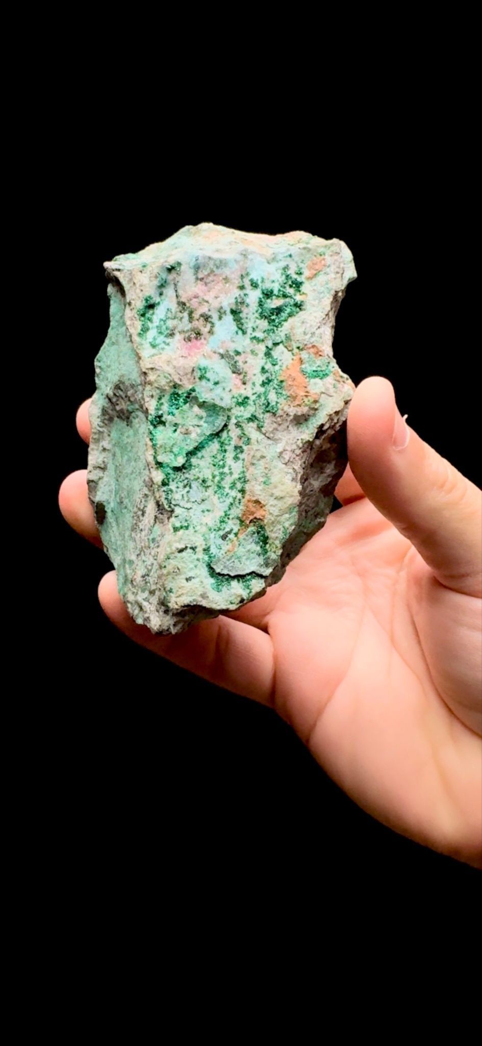 808- Malachite on Chrysocolla