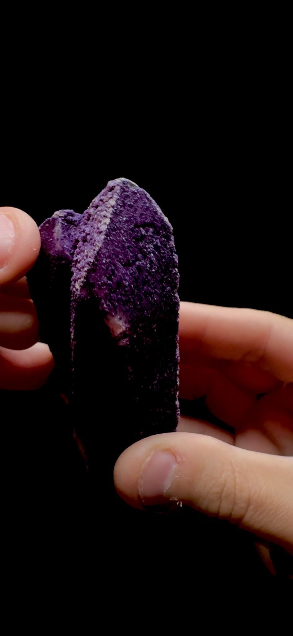 0271- Fluorite on Candle Quartz