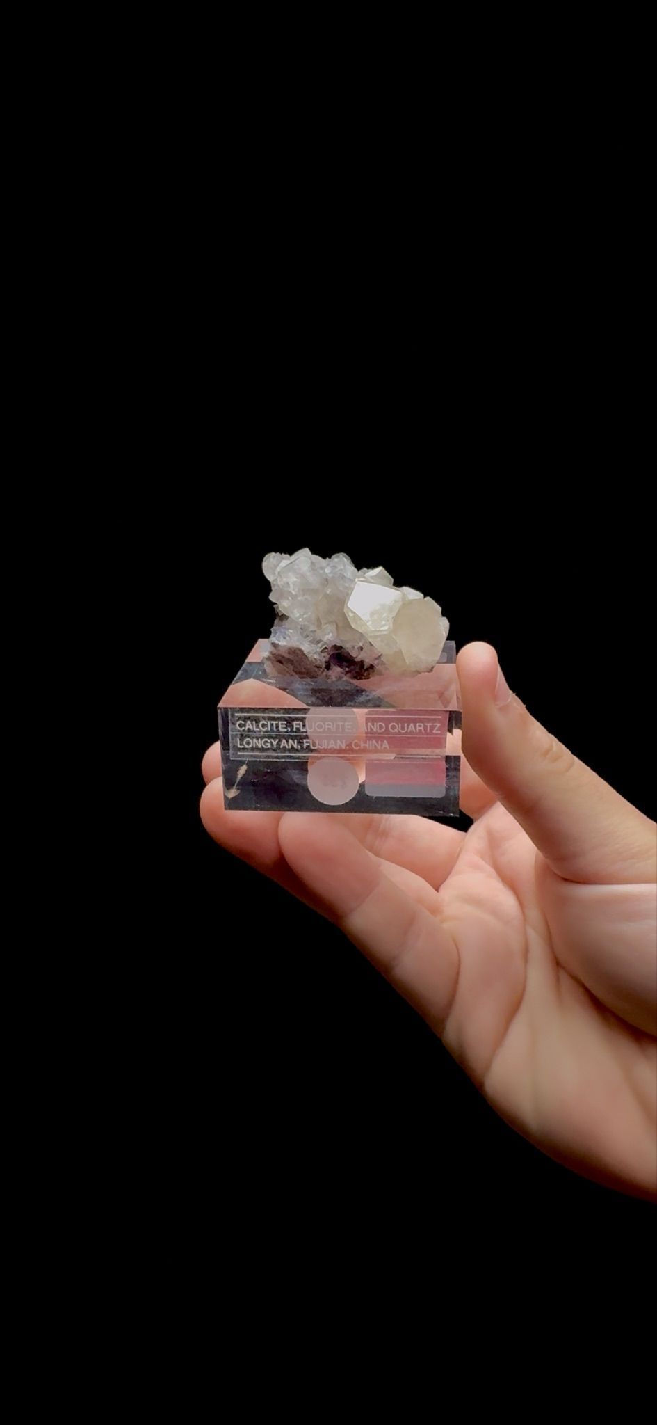 0274- Calcite, Fluorite, and Quartz